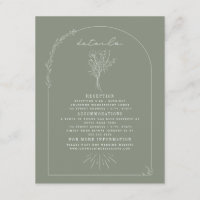 Detalhes de Casamento Bouquet de Arte em Linha Ver
