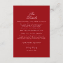 Detalhes de Casamento com Letra Minimalista Rosa V