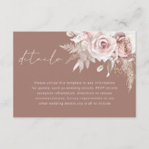Detalhes de Casamento de Rosas Florais Blush em Ar