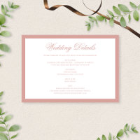 Detalhes de Casamento em Letra de Cursiva com Bord