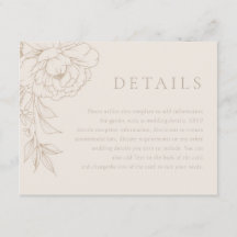 Detalhes de Casamento Floral Vintage com Linha Ele