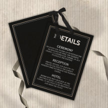Detalhes de Casamento Formal Minimalista Gravata P