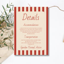 Detalhes de Casamento Retro Minimalista com Listra