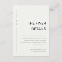 DETALHES DE NOIVA TYPOGRAPHY PRETO E BRANCO MINIMA