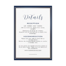 Detalhes do Casamento Azul do Marinho de Quadro Do