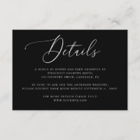 Detalhes do Casamento Black Tie | Acomodação do Ho