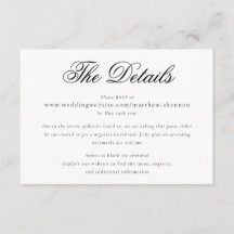 Detalhes do Casamento Branco Preto do Script Elega