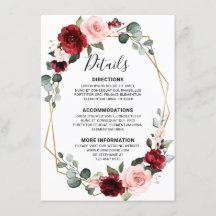 Detalhes do Casamento Burgundy Wine Azul Poeirento