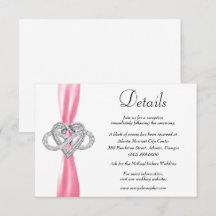 Detalhes do Casamento Cardíaco Infinito com Fita R