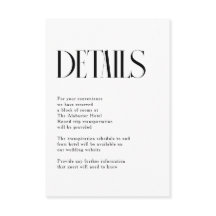 Detalhes do Casamento Chic Minimalista