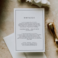 Detalhes do Casamento da Tipografia Minimalista