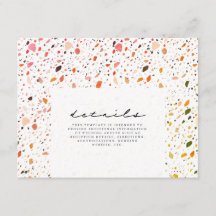 Detalhes do Casamento de Desert Terrazzo