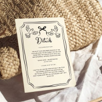 Detalhes do Casamento de Doodle Funky desenhado à 