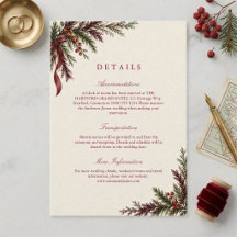 Detalhes do Casamento de Natal com Verdejante