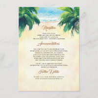 Detalhes do Casamento de Palmeira e Praia