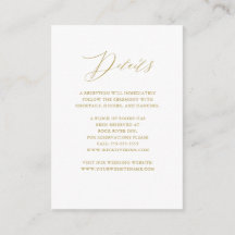 Detalhes do Casamento de Script Dourado Branco Ele