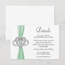 Detalhes do Casamento do Coração Infinito da Faixa