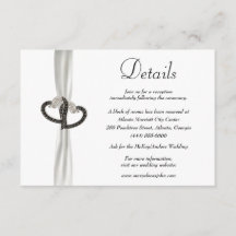 Detalhes do Casamento do Diamante Negro e Branco E