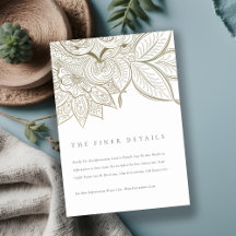 Detalhes do Casamento Dourado do Ornamentado Paisl