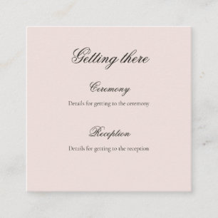 Cartão De Informações Detalhes do Casamento Floral Vintage Mal-humorado