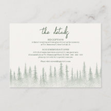 Detalhes do casamento Rustic Sage Green Mountain