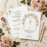 Detalhes do Casamento Tradicional Católico Cruz