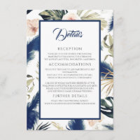 Detalhes do Casamento Tropical de Grass marinho Bl