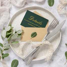 Cartão De Informações Detalhes do evento