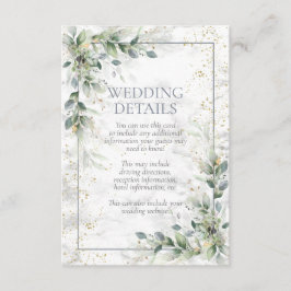 Cartão De Informações Detalhes do Mármaco Dourado do Cerrado