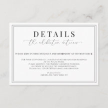 Detalhes Formais do Casamento