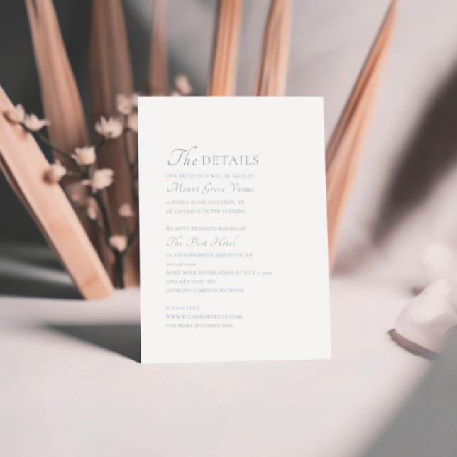 Cartão De Informações Detalhes mínimos do script Elegante (Criador carregado)