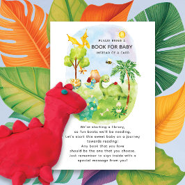 Cartão De Informações Dino Delight Book for Baby