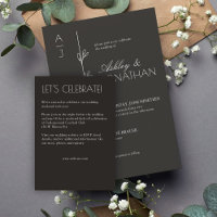 Divisor Floral Orgânico Moderno Casamento