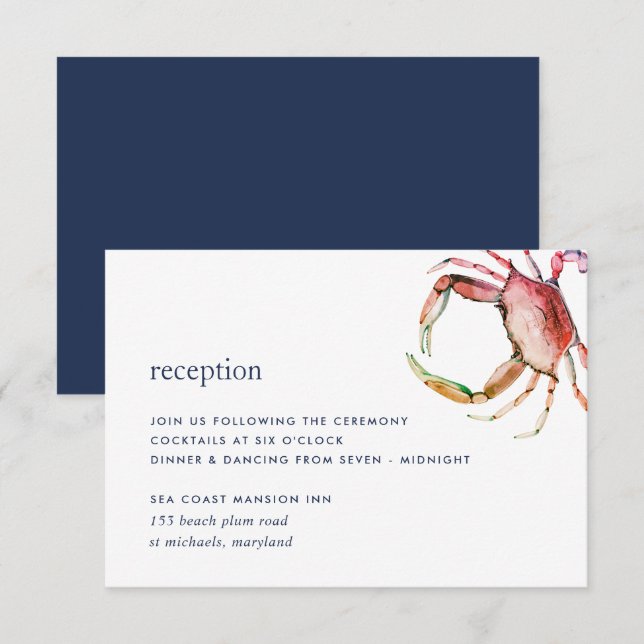 Cartão de Informações do Espaço de Recepção do Car (Frente/Verso)