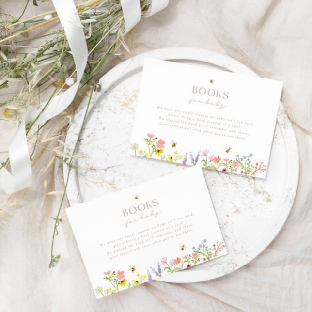 Cartão De Informações Doces como podem ser livros mínimos modernos para  (Fully customizable book request enclosure card!)