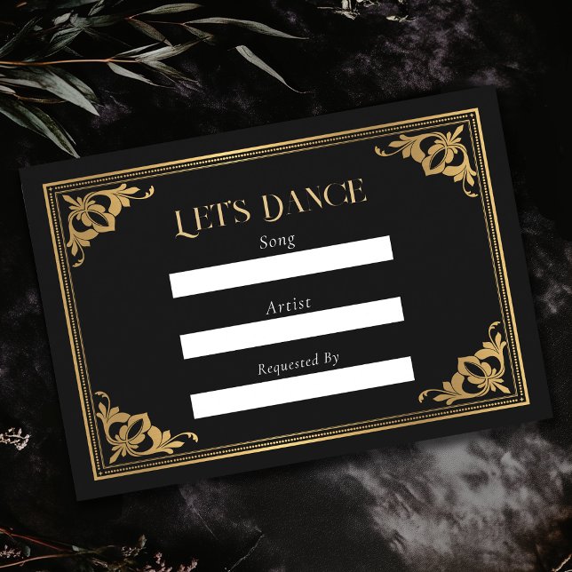 Cartão De Informações Dourada Arte Nouveau Gothic Tarot Card Song Reques (Criador carregado)