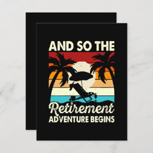 Cartão De Informações E Assim Começa A Aventura De Reforma