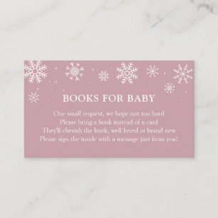 Cartão De Informações É frio lá fora Livro de Banho de Inverno para Bebê