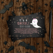 É um Ghoul! Pequeno Chá de fraldas de Halloween