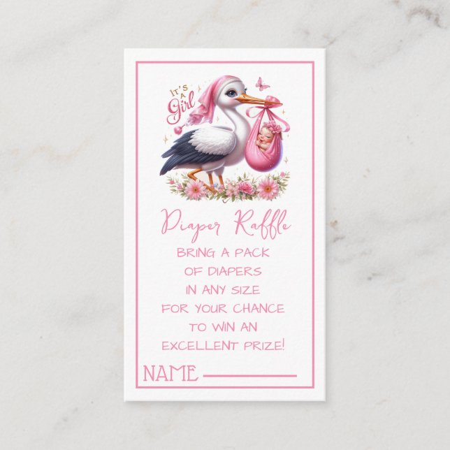 Cartão De Informações É uma "Garota Fresca" com Garota e Flores (Frente)