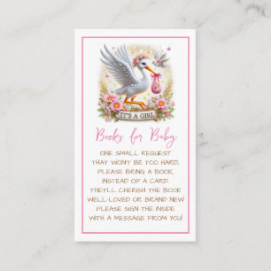 Cartão De Informações É uma "Garota Fresca" com Garota e Flores