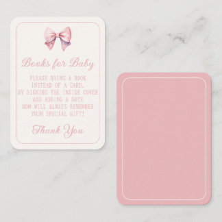 Cartão De Informações É uma garota rosa, Princesa, Arco de Urso, para Be