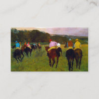 Edgar Degas Race Horses em Longchamp