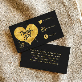 Cartão De Informações Efeito de folha de papel Cardíaco Links Sociais Ca