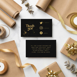 Cartão De Informações Efeito de folha obrigado que você Inserir Links So