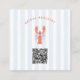 Cartão De Informações Ela Encontrou O Chá de panela De Maine Squeze