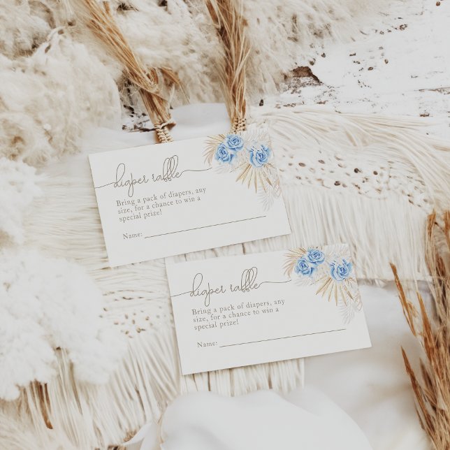 Cartão De Informações Elefante Oh Boy Safari Fralda Raffle (Criador carregado)