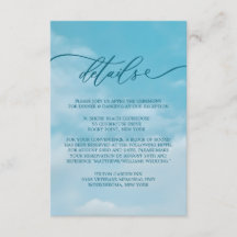 Elegância Casual Minimalista do Céu Azul Amor