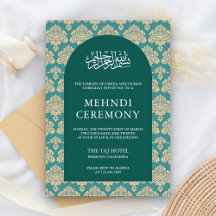Elegante Cerimônia Islâmica de Mehndi em Arco de D