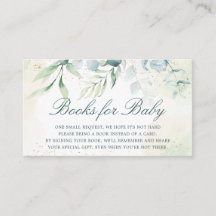 Elegante Eucalyptus Greenery Livros para Bebê